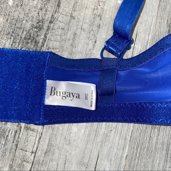 Bugaya Blue Bra Size 36C - Picture 4 of 4